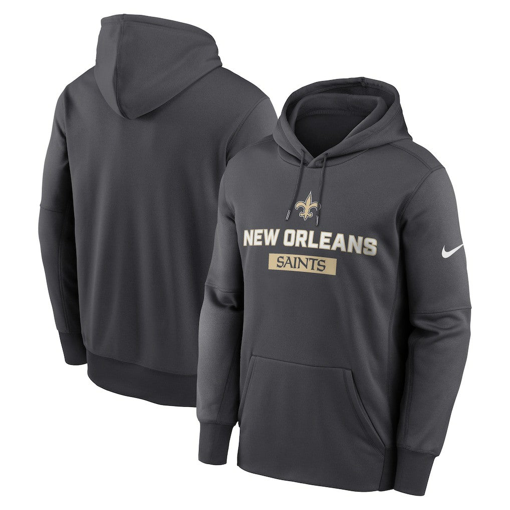 NFL New Orleans Saints Toss Sweep Performance Pullover Hoodie