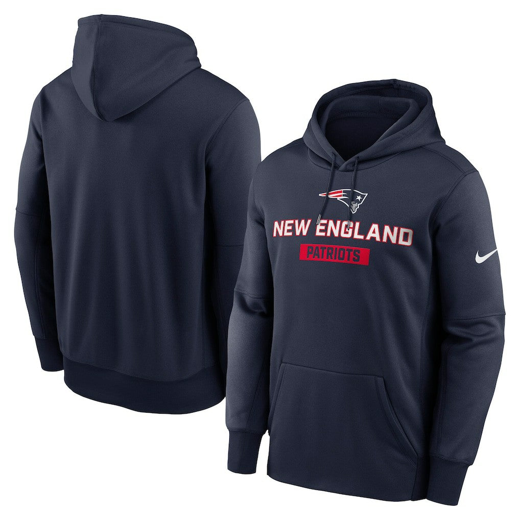 NFL New England Patriots Toss Sweep Performance Pullover Hoodie