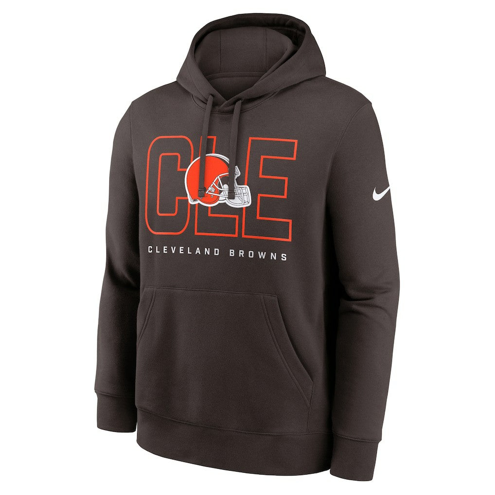NFL Cleveland Browns Busted Play Club Fleece Pullover Hoodie