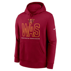 NFL Washington Commanders Busted Play Club Fleece Pullover Hoodie