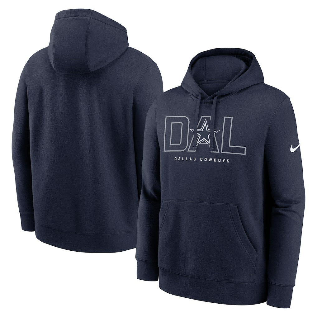 NFL Dallas Cowboys Busted Play Club Fleece Pullover Hoodie