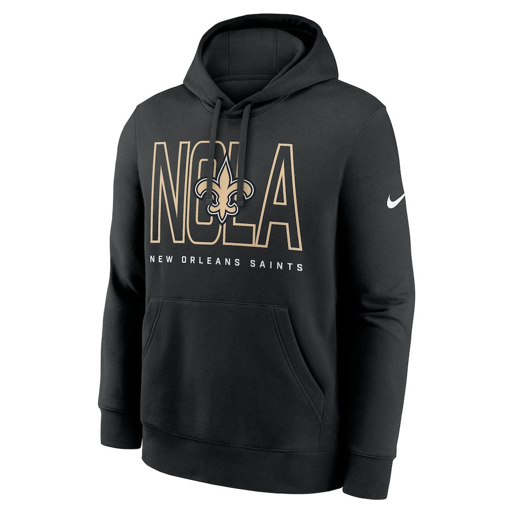 NFL New Orleans Saints Busted Play Club Fleece Pullover Hoodie