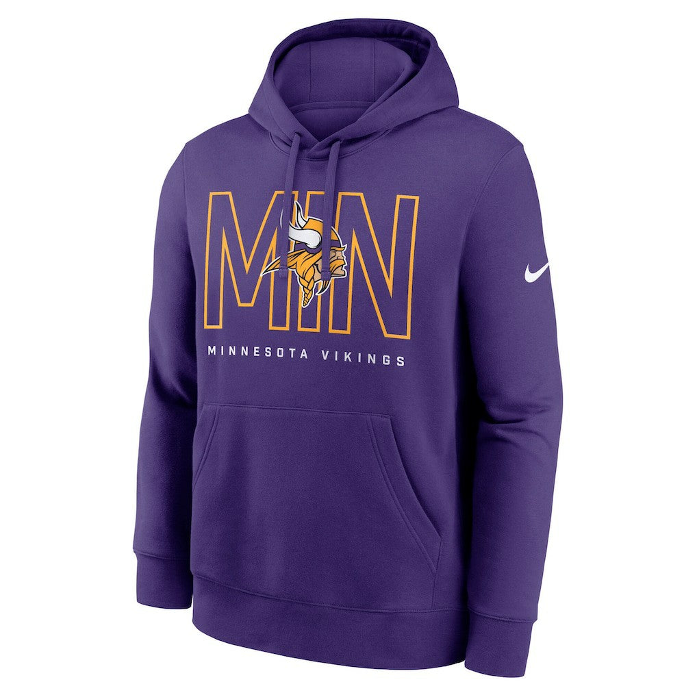 NFL Minnesota Vikings Busted Play Club Fleece Pullover Hoodie