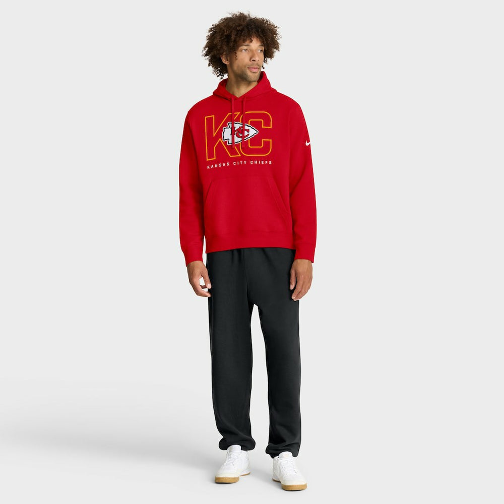 NFL Kansas City Chiefs Busted Play Club Fleece Pullover Hoodie