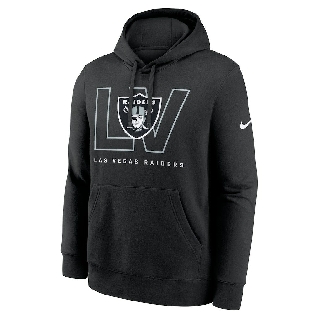 NFL Las Vegas Raiders Busted Play Club Fleece Pullover Hoodie