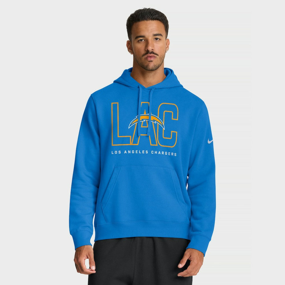 NFL Los Angeles Chargers Busted Play Club Fleece Pullover Hoodie