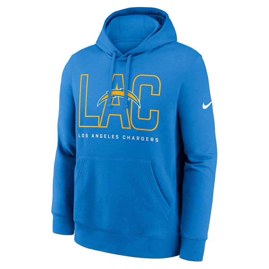 NFL Los Angeles Chargers Busted Play Club Fleece Pullover Hoodie