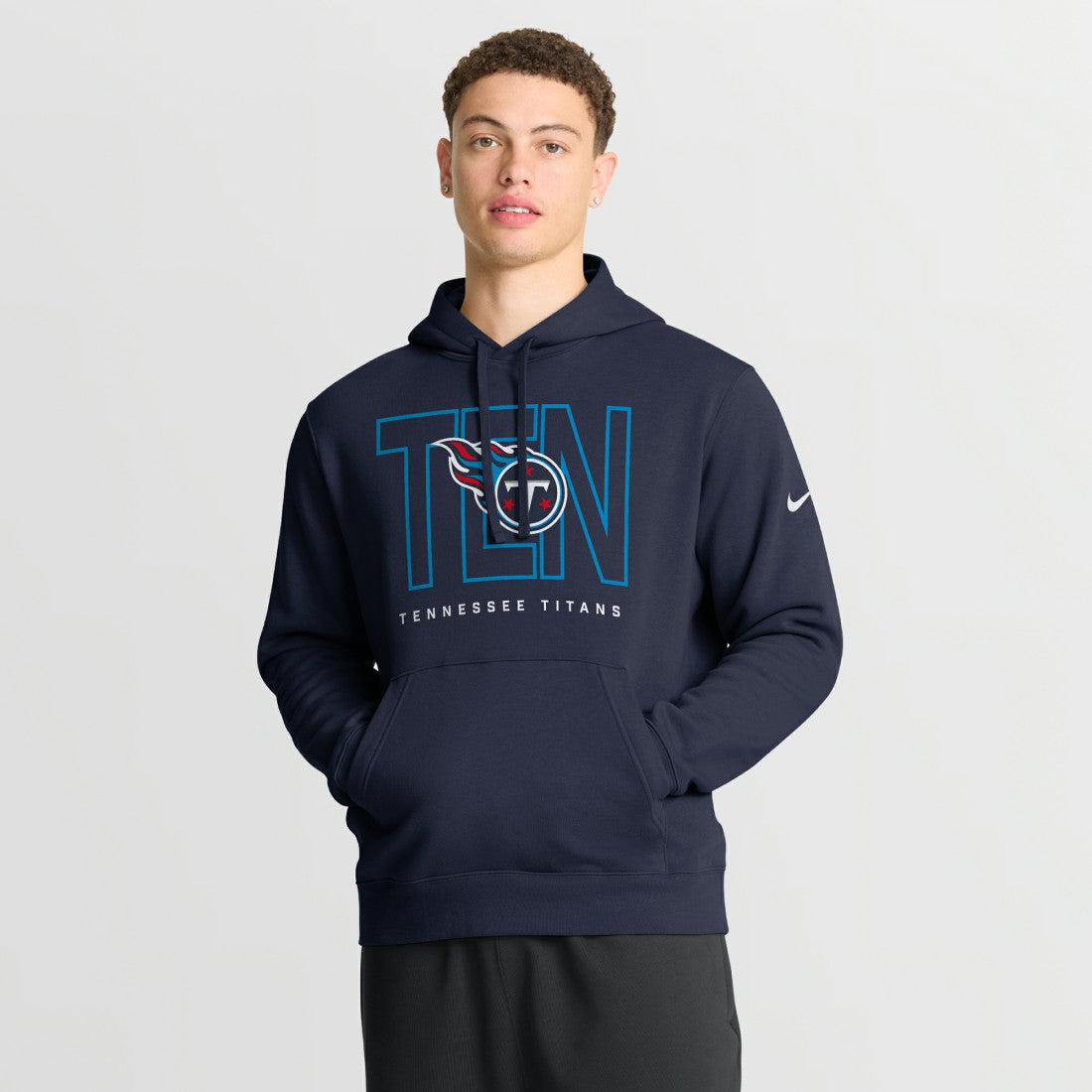 NFL Tennessee Titans Busted Play Club Fleece Pullover Hoodie