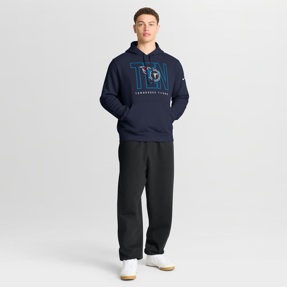 NFL Tennessee Titans Busted Play Club Fleece Pullover Hoodie