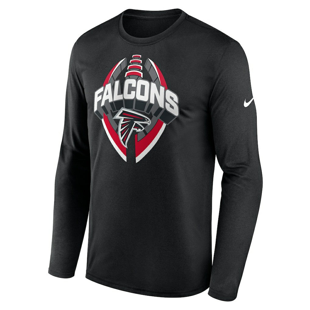 NFL Atlanta Falcons Primetime Legend Icon Performance Long Sleeve T-Shirt