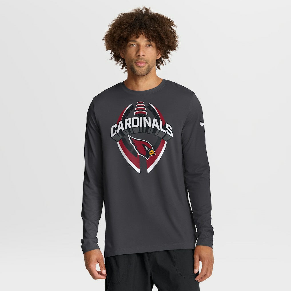 NFL Arizona Cardinals Primetime Legend Icon Performance Long Sleeve T-Shirt