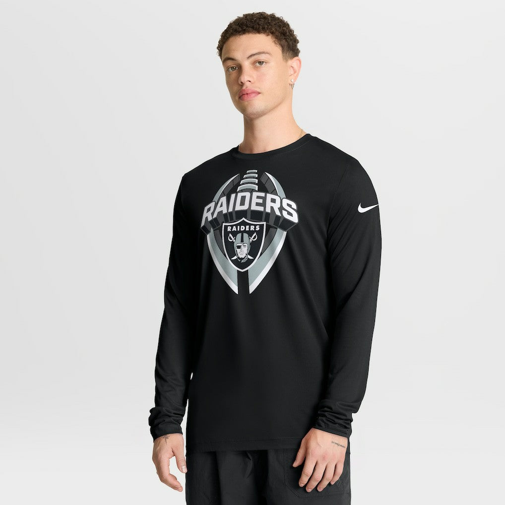NFL Las Vegas Raiders Primetime Legend Icon Performance Long Sleeve T-Shirt