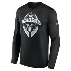 NFL Las Vegas Raiders Primetime Legend Icon Performance Long Sleeve T-Shirt