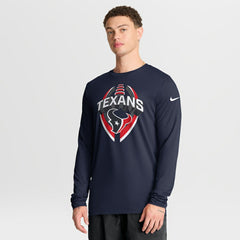 NFL Houston Texans Primetime Legend Icon Performance Long Sleeve T-Shirt