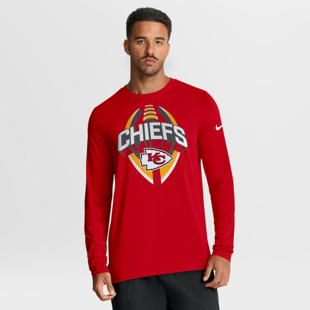 NFL Kansas City Chiefs Primetime Legend Icon Performance Long Sleeve T-Shirt