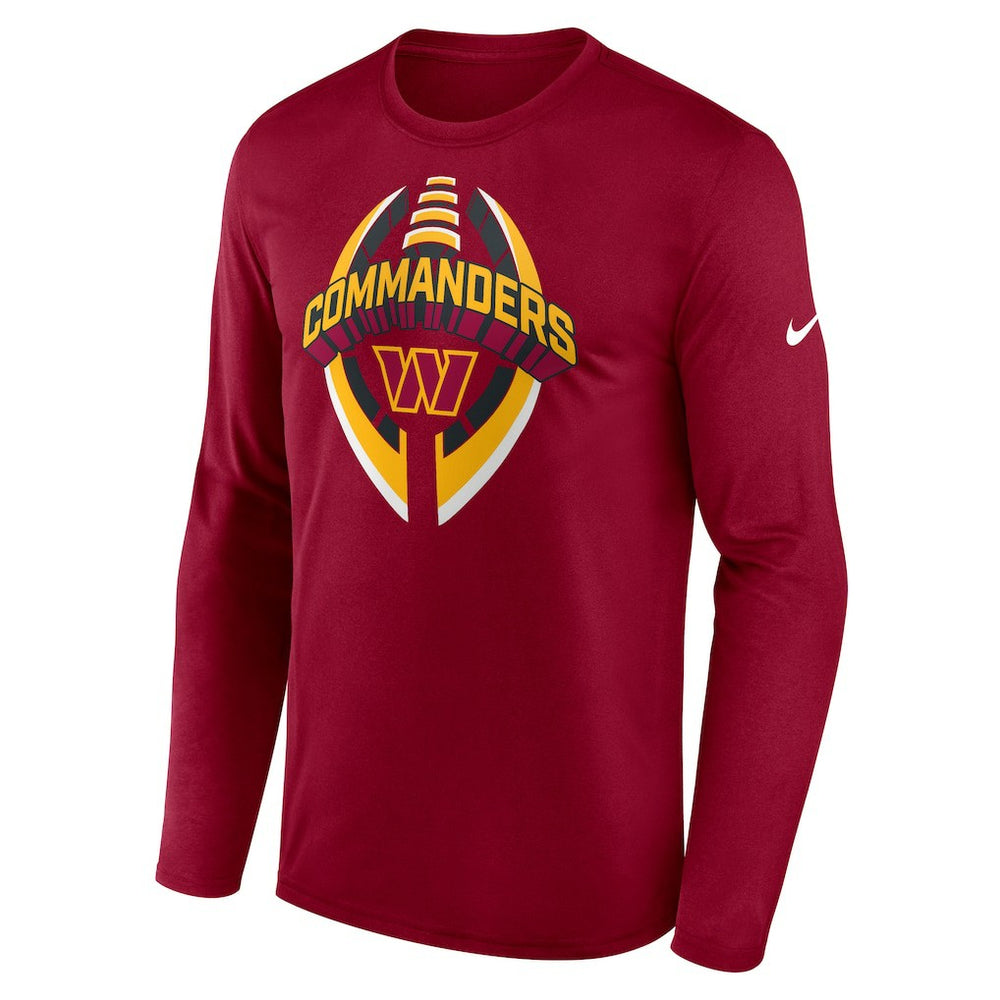 NFL Washington Commanders Primetime Legend Icon Performance Long Sleeve T-Shirt