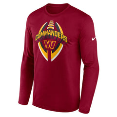 NFL Washington Commanders Primetime Legend Icon Performance Long Sleeve T-Shirt