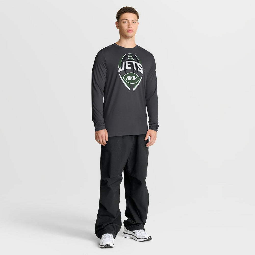 NFL New York Jets Primetime Legend Icon Performance Long Sleeve T-Shirt