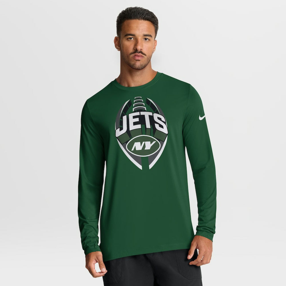 NFL New York Jets Primetime Legend Icon Performance Long Sleeve T-Shirt