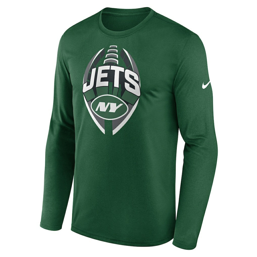NFL New York Jets Primetime Legend Icon Performance Long Sleeve T-Shirt
