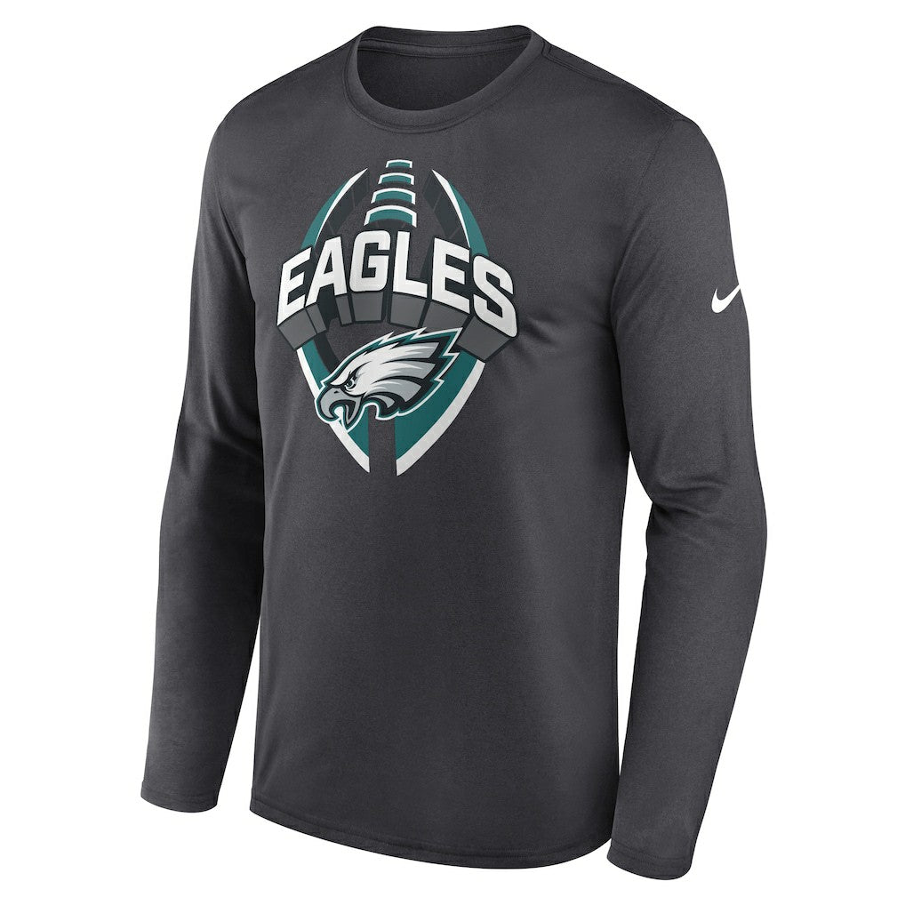 NFL Philadelphia Eagles Primetime Legend Icon Performance Long Sleeve T-Shirt