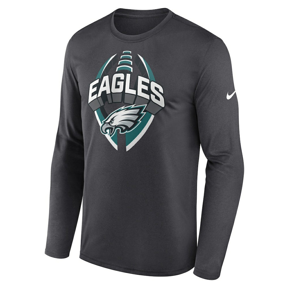 NFL Philadelphia Eagles Primetime Legend Icon Performance Long Sleeve T-Shirt