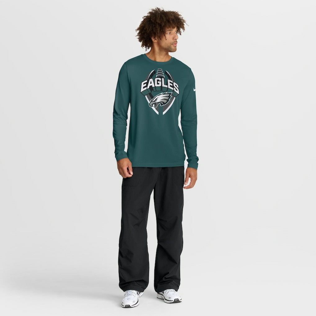 NFL Philadelphia Eagles Primetime Legend Icon Performance Long Sleeve T-Shirt