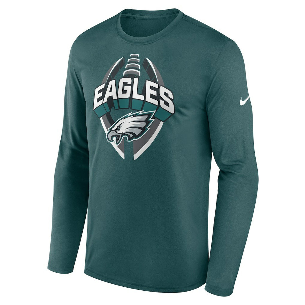 NFL Philadelphia Eagles Primetime Legend Icon Performance Long Sleeve T-Shirt