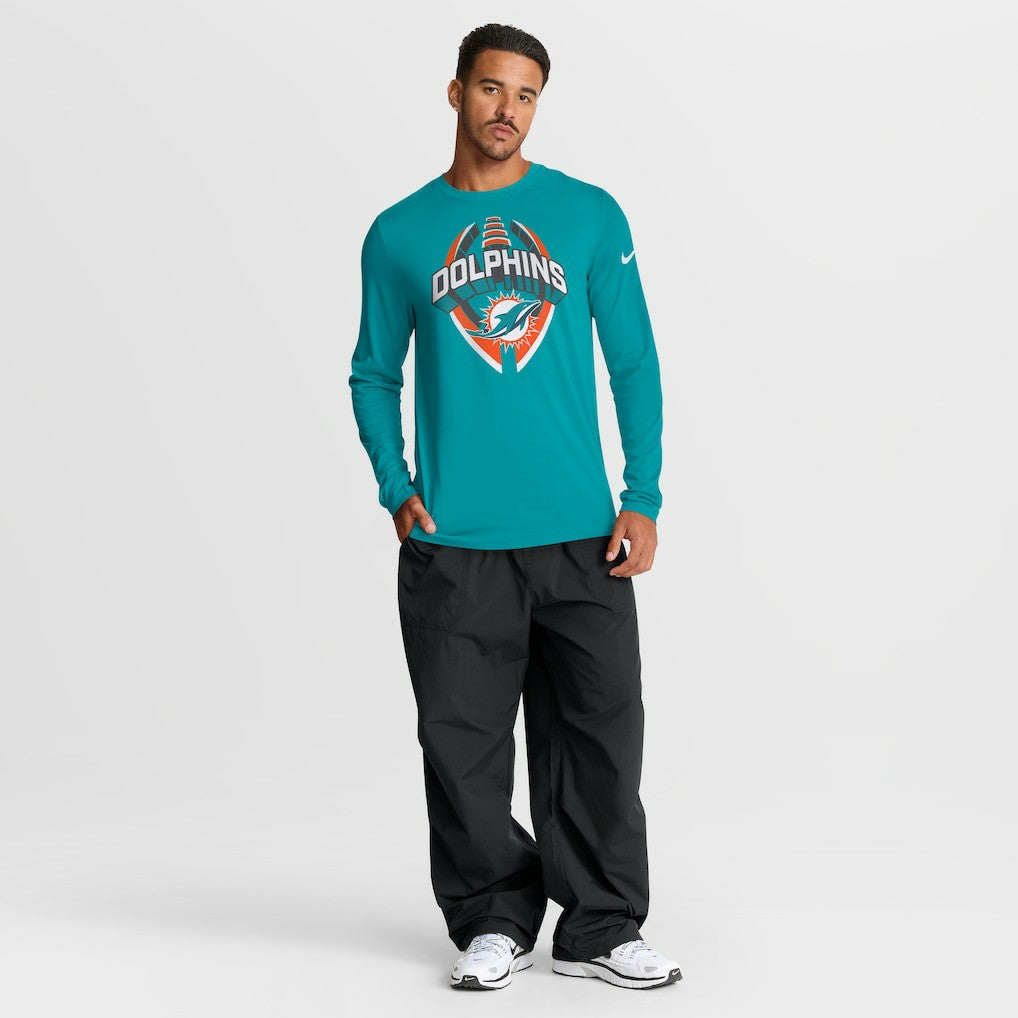 NFL Miami Dolphins Primetime Legend Icon Performance Long Sleeve T-Shirt