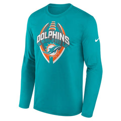 NFL Miami Dolphins Primetime Legend Icon Performance Long Sleeve T-Shirt