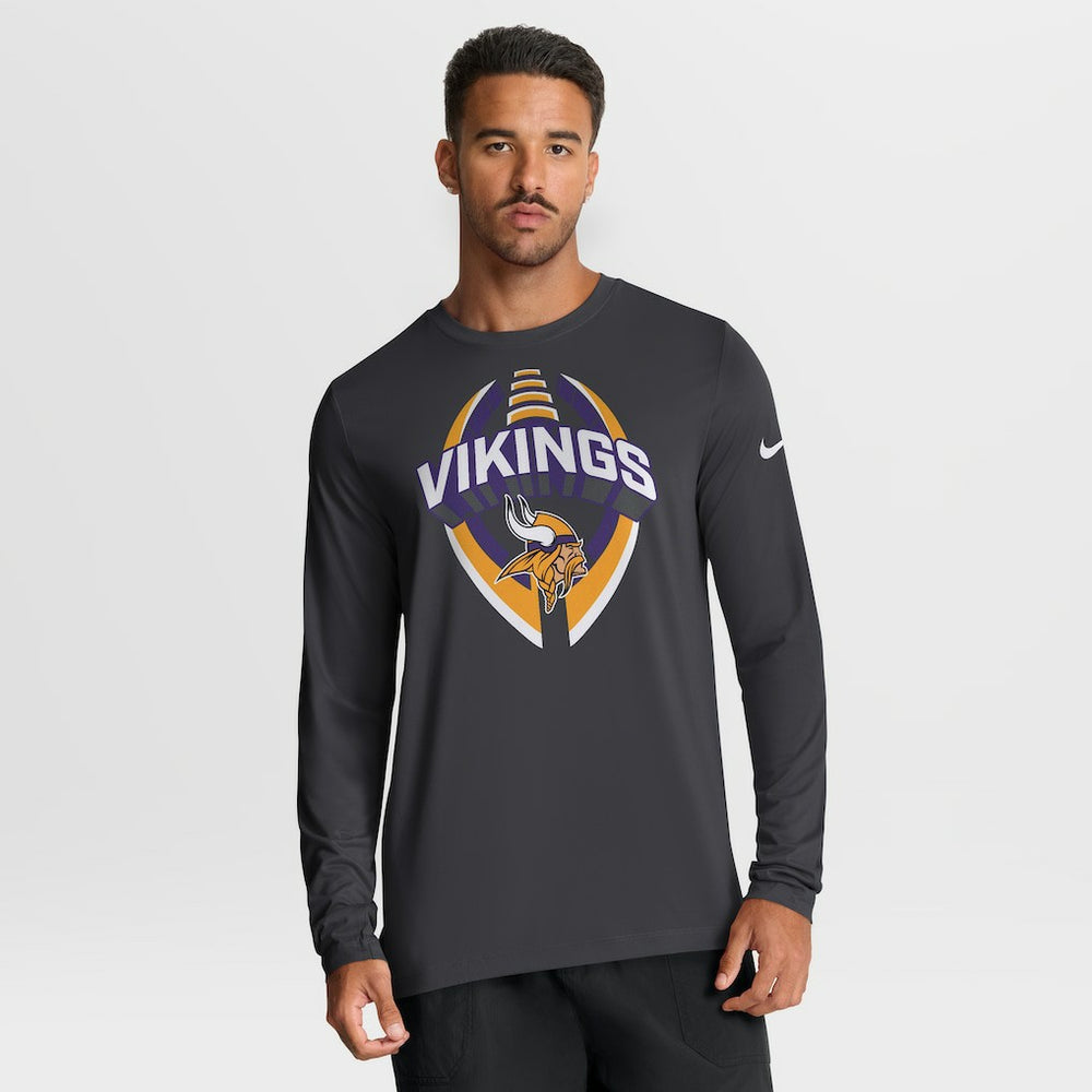 NFL Minnesota Vikings Primetime Legend Icon Performance Long Sleeve T-Shirt
