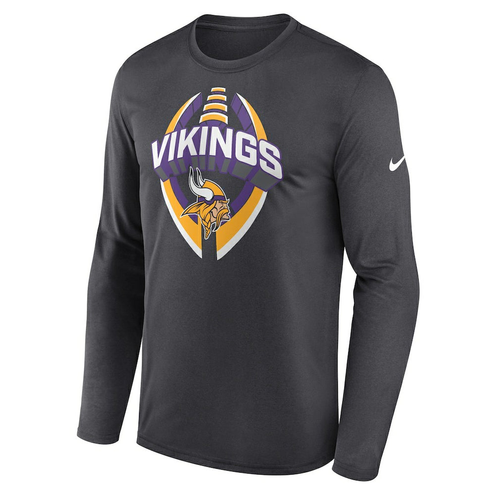 NFL Minnesota Vikings Primetime Legend Icon Performance Long Sleeve T-Shirt
