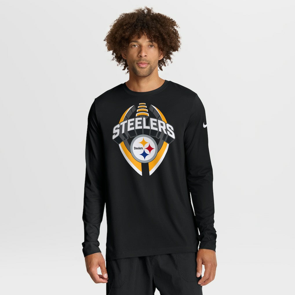 NFL Pittsburgh Steelers Primetime Legend Icon Performance Long Sleeve T-Shirt