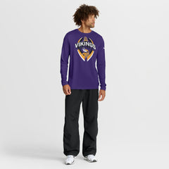 NFL Minnesota Vikings Primetime Legend Icon Performance Long Sleeve T-Shirt