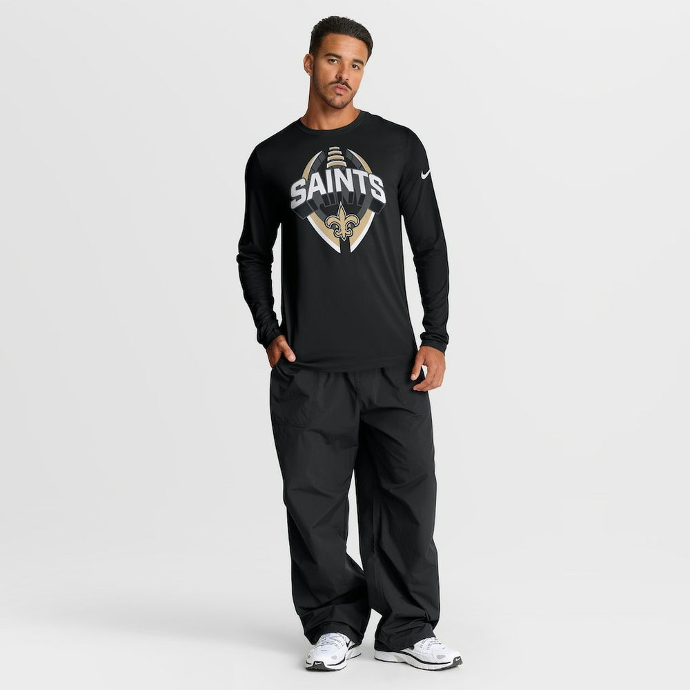 NFL New Orleans Saints Primetime Legend Icon Performance Long Sleeve T-Shirt