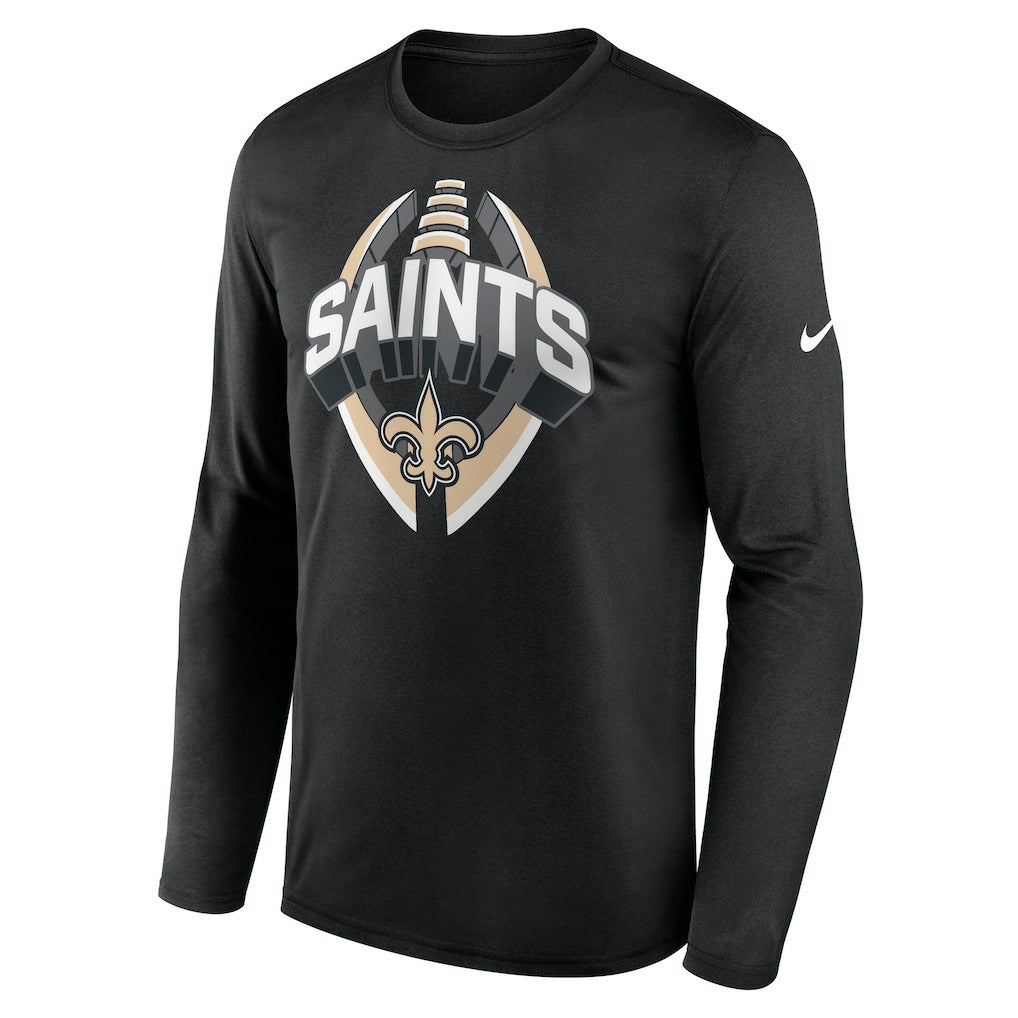 NFL New Orleans Saints Primetime Legend Icon Performance Long Sleeve T-Shirt