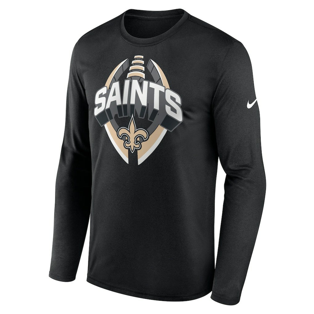 NFL New Orleans Saints Primetime Legend Icon Performance Long Sleeve T-Shirt