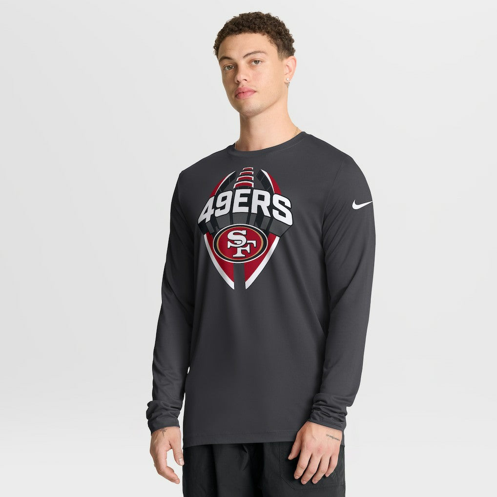 NFL San Francisco 49ers Primetime Legend Icon Performance Long Sleeve T-Shirt