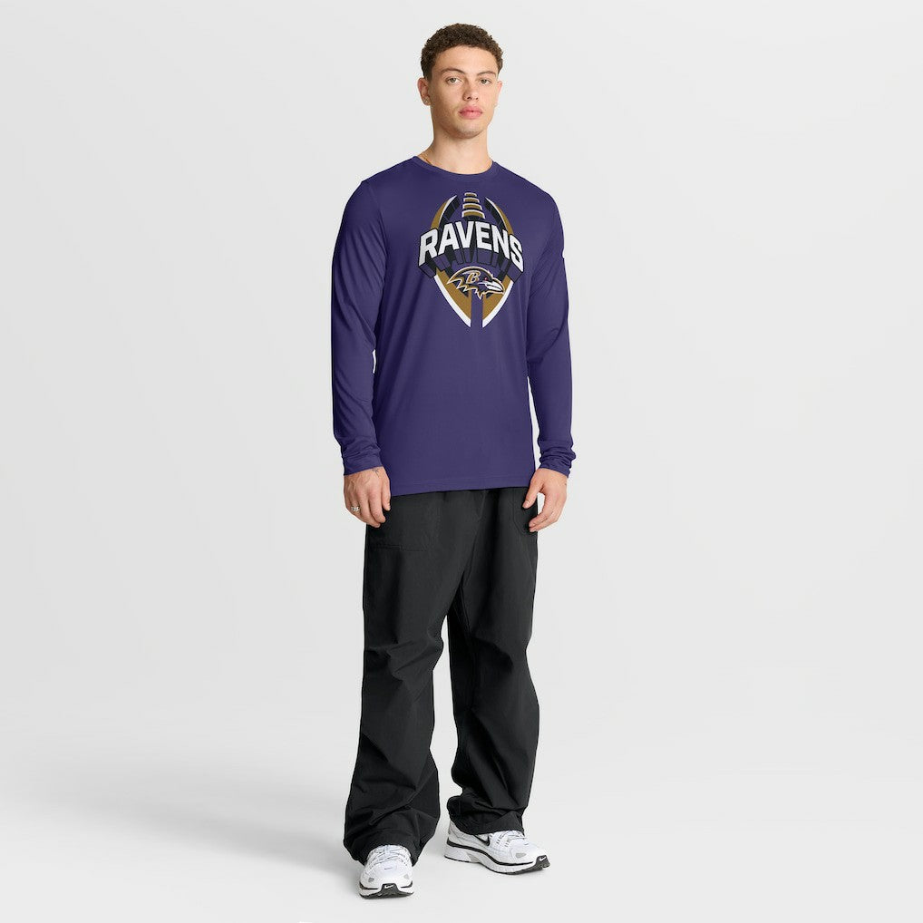 NFL Baltimore Ravens Primetime Legend Icon Performance Long Sleeve T-Shirt