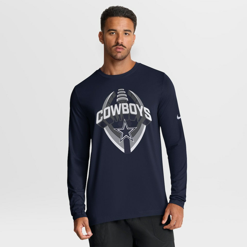 NFL Dallas Cowboys Primetime Legend Icon Performance Long Sleeve T-Shirt