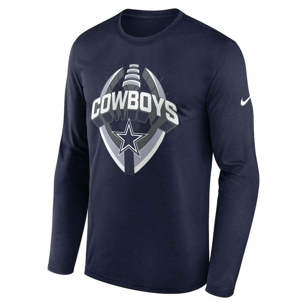NFL Dallas Cowboys Primetime Legend Icon Performance Long Sleeve T-Shirt