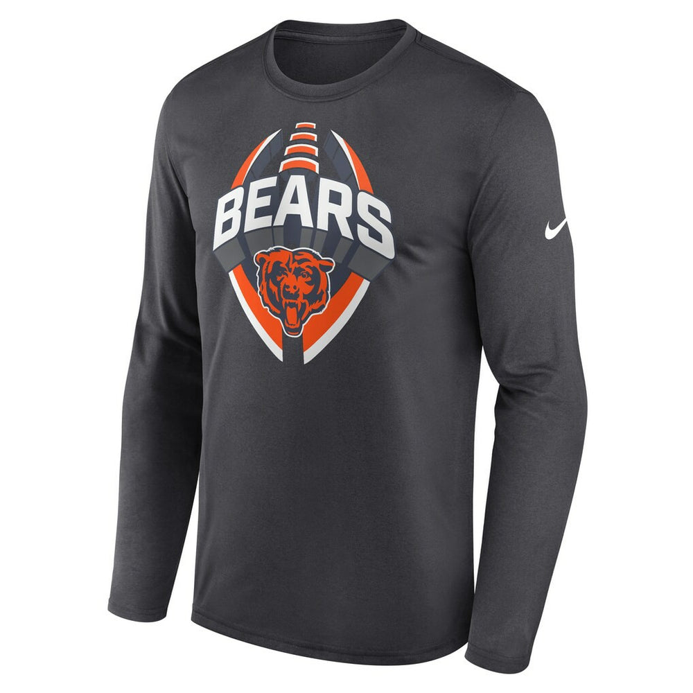 NFL Chicago Bears Primetime Legend Icon Performance Long Sleeve T-Shirt