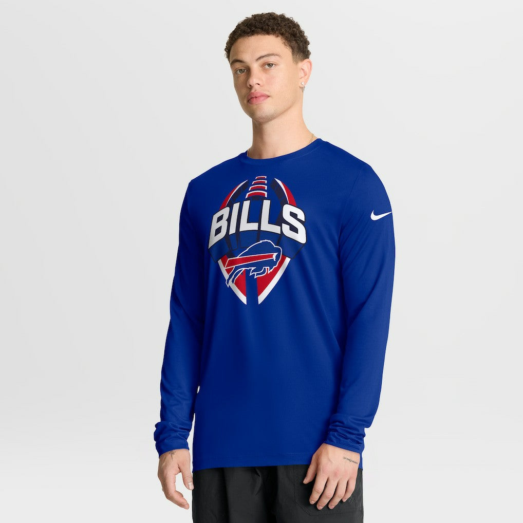 NFL Buffalo Bills Primetime Legend Icon Performance Long Sleeve T-Shirt