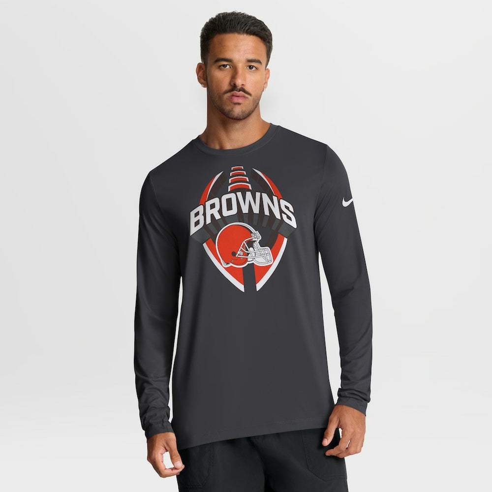 NFL Cleveland Browns Primetime Legend Icon Performance Long Sleeve T-Shirt