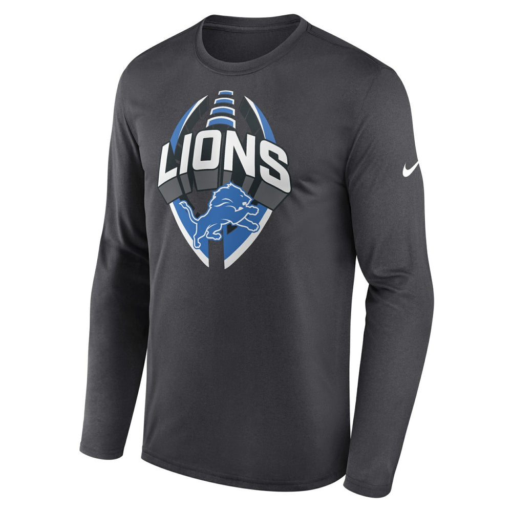 NFL Detroit Lions Primetime Legend Icon Performance Long Sleeve T-Shirt
