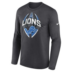 NFL Detroit Lions Primetime Legend Icon Performance Long Sleeve T-Shirt