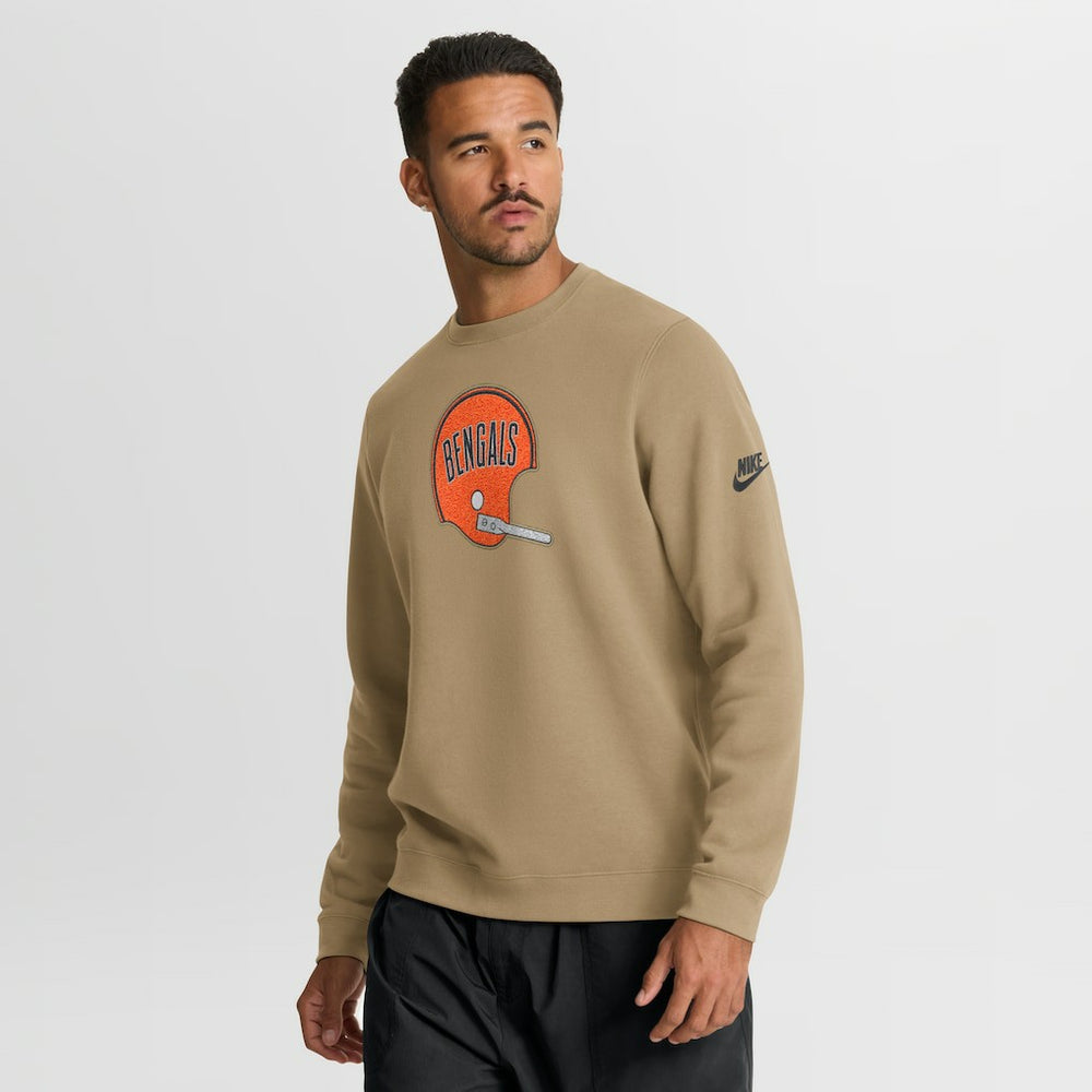 NFL Cincinnati Bengals Swing Pass Rewind Club Pullover Sweatshirt