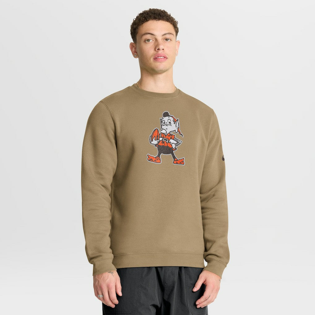 NFL Cleveland Browns Swing Pass Rewind Club Pullover Sweatshirt