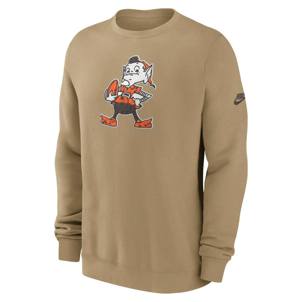 NFL Cleveland Browns Swing Pass Rewind Club Pullover Sweatshirt