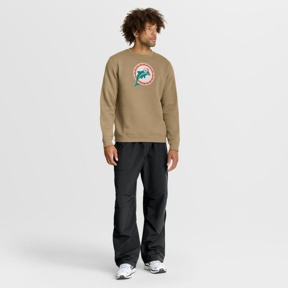 NFL Miami Dolphins Swing Pass Rewind Club Pullover Sweatshirt